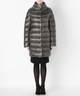 ＜ヘルノ/HERNO＞ PI0177D コート (PI0177D) チャコール（9480） 【三越・伊勢丹/公式】