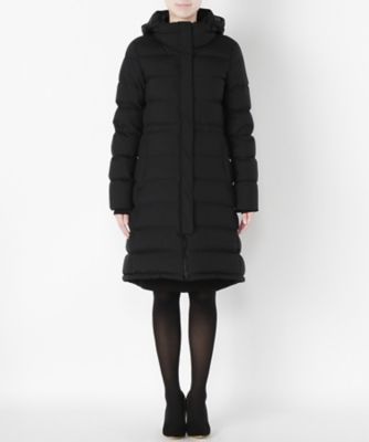 ＜ヘルノ/HERNO＞ ラミナーPI055D コート (PI055DL) ブラック（9300） 【三越・伊勢丹/公式】