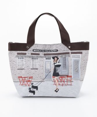 ＜レイコアオキ＞小トートバッグ 8312 GREENPOINT