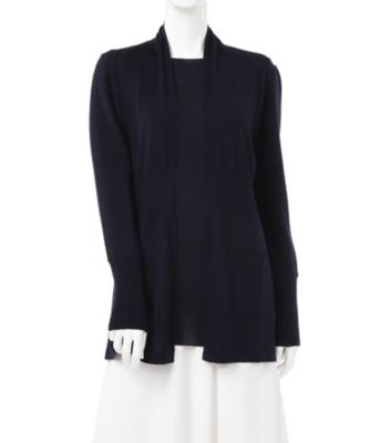 【SALE（伊勢丹）】＜プライムガーデン/PRIME GARDEN＞ 着流しカーディガン(62150906)(スモールサイズ) ネービーブルー(30098) 【三越・伊勢丹/公式】