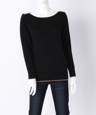 【SALE（伊勢丹）】＜ルトロワ/Letroyes＞ JOSETTE ニットプルオーバー(LTF546)(スモールサイズ) クロ(CW36) 【三越・伊勢丹/公式】