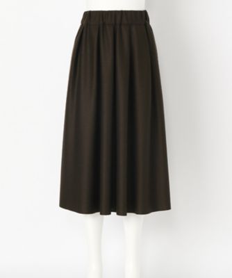 ＜SACRA/サクラ＞ ウールスカート(117511121)(スモールサイズ) 180BROWN 【三越・伊勢丹/公式】