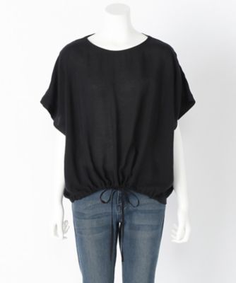 ＜SACRA/サクラ＞ 裾絞り化トップス(117510031)(スモールサイズ) 780NAVY 【三越・伊勢丹/公式】