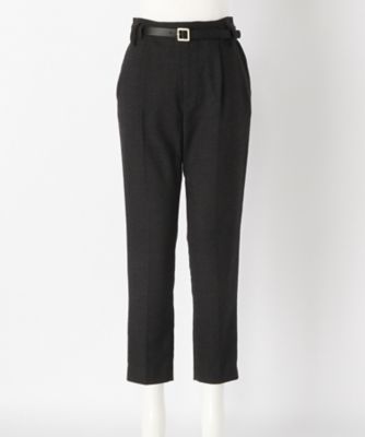 ＜マイカ＆ディール/MICA & DEAL＞ ベルトセットチェックパンツ(M17C134) ネイビー 【三越・伊勢丹/公式】