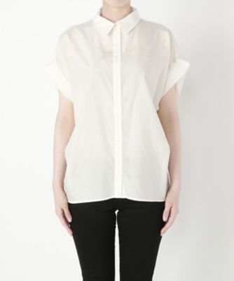 ＜SALT＋＞ ノースリーブシャツ(403000) ホワイト 【三越・伊勢丹/公式】