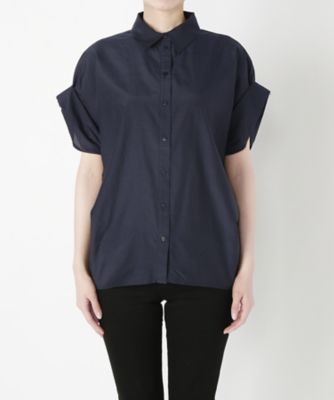 ＜SALT＋＞ ノースリーブシャツ(403000) ネイビー 【三越・伊勢丹/公式】