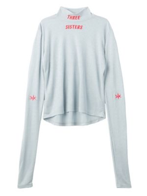 ＜PAMEO?POSE/パメオポーズ＞ GLITTER SKIN LONG TEE(231752700301) SKY(53) 【三越・伊勢丹/公式】