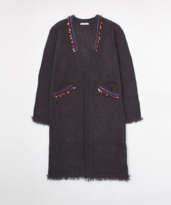 【SALE（伊勢丹）】＜AKANE UTSUNOMIYA＞ 別注カーディガン(W16-FK71-1004) グレー 【三越・伊勢丹/公式】