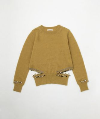 【SALE（伊勢丹）】＜AKANE UTSUNOMIYA＞ 別注プルオーバー(W16-FK70-1004) マスタード 【三越・伊勢丹/公式】