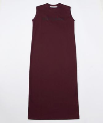 【SALE（三越）】＜JOHN LAWRENCE SULLIVAN＞ NO-SLEEVE-DRESS(OP17-07-44) ボルドー 【三越・伊勢丹/公式】