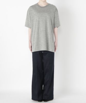 ＜ハイク/HYKE＞ SHORT-SLV TEE/BIG FIT(12178) 03TOP GRAY 【三越・伊勢丹/公式】