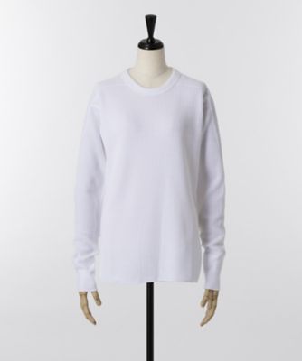 ＜ハイク/HYKE＞ THERMAL SHIRT(12066) 02WHITE 【三越・伊勢丹/公式】