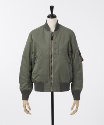＜ハイク/HYKE＞ MA-1 TYPE JACKET(17123) 35OLIVE 【三越・伊勢丹/公式】