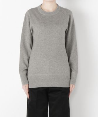 ＜ハイク/HYKE＞ C/C CREWNECKTHERMAL SWEATER(11105) 03TOP GRAY 【三越・伊勢丹/公式】