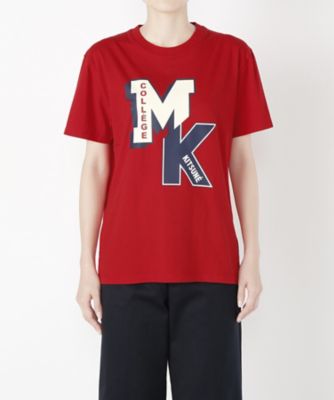 ＜メゾン キツネ/MAISON KITSUNE＞ Tシャツ(KWM1753) RED 【三越・伊勢丹/公式】