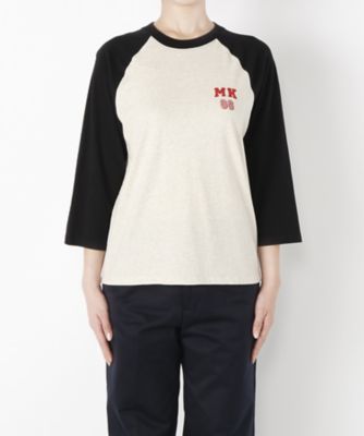 ＜メゾン キツネ/MAISON KITSUNE＞ Tシャツ(KWM0750) ECRU 【三越・伊勢丹/公式】