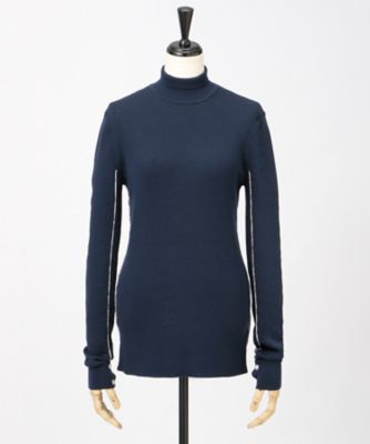 ＜AKANE UTSUNOMIYA＞ 【三越伊勢丹限定】ハイネックプルオーバー(WAG-FK96-9003) navy 【三越・伊勢丹/公式】