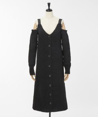 ＜Lautashi＞ knit dress(la_fw05) black 【三越・伊勢丹/公式】