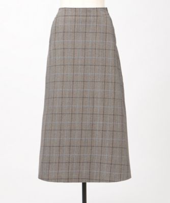 ＜CLEANA＞ 【三越伊勢丹限定】スカート(DN-S-044RS) グレー 【三越・伊勢丹/公式】