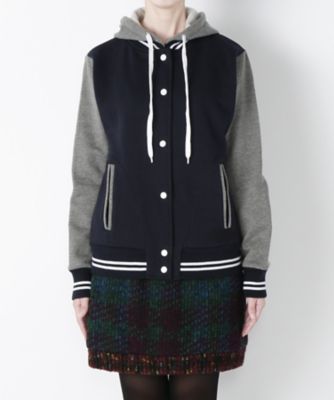 【SALE（三越）】＜アナ スイ/ANNA SUI＞ スタジアムジャケット(27-2646) ネイビーブルー 【三越・伊勢丹/公式】