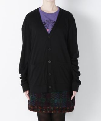 【SALE（三越）】＜アナ スイ/ANNA SUI＞ Vネックカーディガン(27-2647) クロ 【三越・伊勢丹/公式】