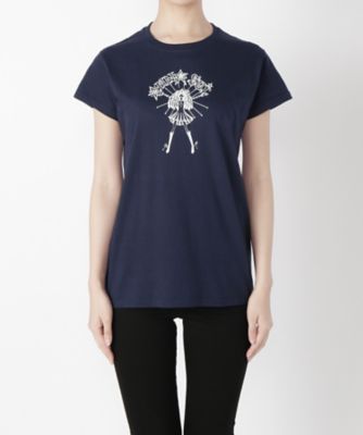 【SALE（三越）】＜アナ スイ/ANNA SUI＞ Tシャツ(27-2654) ネービーブルー 【三越・伊勢丹/公式】