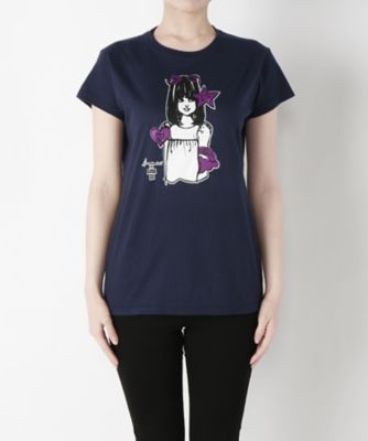 【SALE（三越）】＜アナ スイ/ANNA SUI＞ Tシャツ(27-2658) ネービーブルー 【三越・伊勢丹/公式】