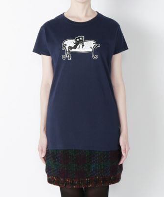 【SALE（三越）】＜アナ スイ/ANNA SUI＞ Tシャツ(27-2661) ネイビーブルー 【三越・伊勢丹/公式】