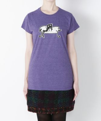【SALE（三越）】＜アナ スイ/ANNA SUI＞ Tシャツ(27-2661) パープル 【三越・伊勢丹/公式】