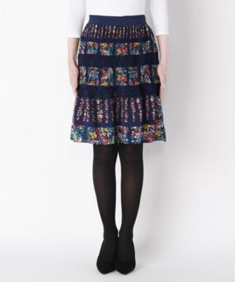 【SALE（三越）】＜アナ スイ/ANNA SUI＞ スカート(15-2438) ネービーブルー 【三越・伊勢丹/公式】
