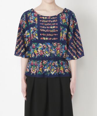 【SALE（三越）】＜アナ スイ/ANNA SUI＞ ブラウス(20-3281) ネービーブルー 【三越・伊勢丹/公式】