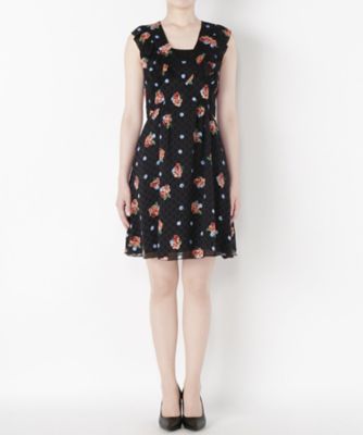 【SALE（三越）】＜アナ スイ/ANNA SUI＞ ワンピース(01-5393) クロ 【三越・伊勢丹/公式】