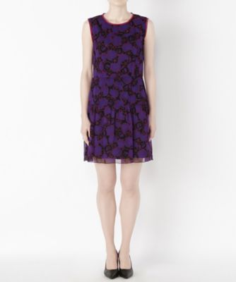【SALE（三越）】＜アナ スイ/ANNA SUI＞ ワンピース(01-5411) パープル 【三越・伊勢丹/公式】