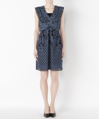 【SALE（三越）】＜アナ スイ/ANNA SUI＞ ワンピース(01-5419) ネイビーブルー 【三越・伊勢丹/公式】
