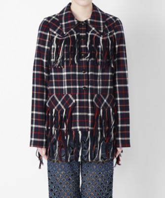 【SALE（三越）】＜アナ スイ/ANNA SUI＞ コート(05-0352) ネイビーブルー 【三越・伊勢丹/公式】