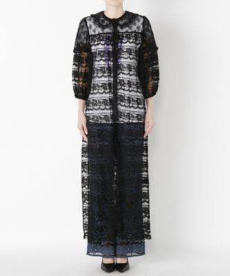 【SALE（三越）】＜アナ スイ/ANNA SUI＞ ロングカーディガン(10-1410) クロ 【三越・伊勢丹/公式】