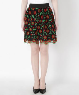 【SALE（三越）】＜アナ スイ/ANNA SUI＞ スカート(15-2445) クロ 【三越・伊勢丹/公式】