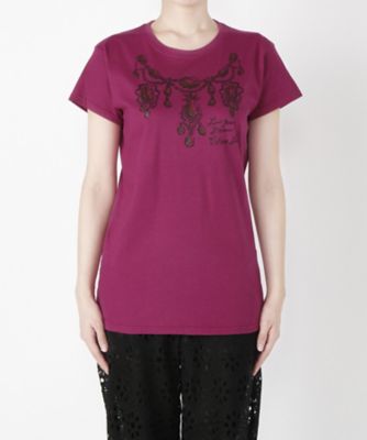 ＜アナ スイ/ANNA SUI＞ Tシャツ(27-2706) ワイン 【三越・伊勢丹/公式】