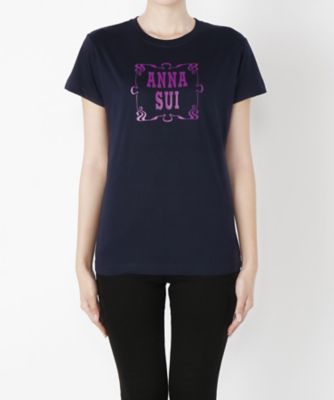 ＜アナ スイ/ANNA SUI＞ Tシャツ(27-2714) ネイビーブルー 【三越・伊勢丹/公式】