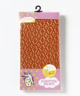＜モンスタードロップス/MONSTER DROPS＞ 大きいサイズ モンスターオーバーニー(14LEGー003)(クローバー/クローバープラス) オレンジ 【三越・伊勢丹/公式】