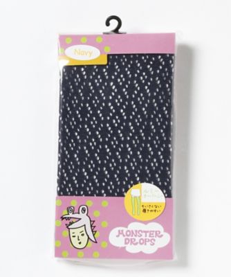 ＜モンスタードロップス/MONSTER DROPS＞ 大きいサイズ モンスターオーバーニー(14LEGー003)(クローバー/クローバープラス) ネイビー 【三越・伊勢丹/公式】