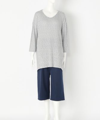 【SALE（伊勢丹）】＜Soso＞ 大きいサイズ ドルマンスリーブプルオーバー(SOKGI03079)(クローバー) グレー(03) 【三越・伊勢丹/公式】