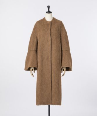 ＜mame/マメ＞ Flared Sleeves Coat(MM17AW-CO064) ブラウン 【三越・伊勢丹/公式】