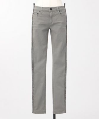 ＜OFF-WHITE＞ COLOR STRAP SKINNY 5 POCKETS(OWMF7-120) M.GREY 【三越・伊勢丹/公式】