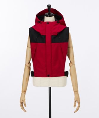 ＜ファセッタズム/FACETASM＞ INSULATED MOUNTAIN HOODIE(CHG-AC-U01) BLKxRED 【三越・伊勢丹/公式】
