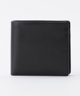 ＜ホワイトハウスコックス/WhitehouseCox＞ 二つ折り財布(小銭入れ付)(S7532) ブラック 【三越・伊勢丹/公式】