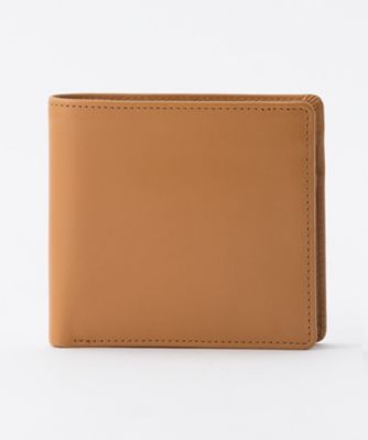 ＜ホワイトハウスコックス/WhitehouseCox＞ 二つ折り財布(小銭入れ付)(S7532) ニュートン（キャメル） 【三越・伊勢丹/公式】