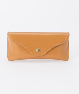 ＜ホワイトハウスコックス/WhitehouseCox＞ 眼鏡ケース(S8559) ニュートン（キャメル） 【三越・伊勢丹/公式】