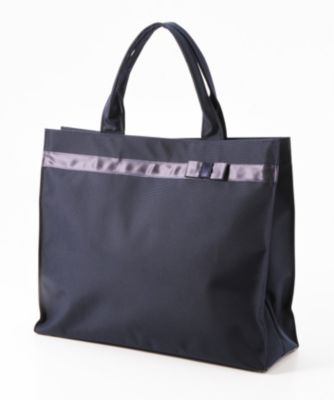 ＜joli comme un coeur/ジョリコムアンクール＞ ママ用サブトートバッグ ネイビーブルー 【三越・伊勢丹/公式】