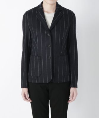 【SALE（三越）】＜トネッロ/TONELLO＞ ストライプシングルジャケット(45430910001) ネイビー 【三越・伊勢丹/公式】